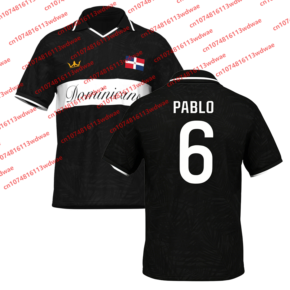 Kids Outdoor Set - Dominican Republic Style clothing Football Jersey