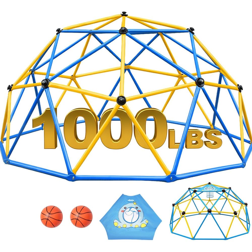 Kids Outdoor Dome Climber - Zupapa 10T ClimDome, Outdoor Jungle Gym