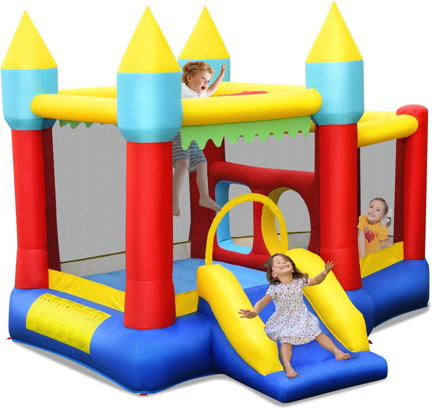 Kids Outdoor Area - Inflatable Bounce Castle for Kids with