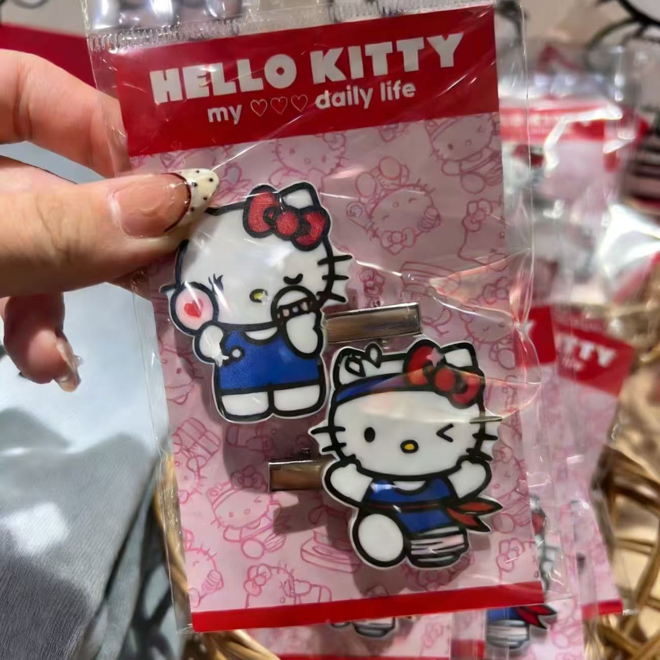 2Pcs Hello Kitty Acrylic Hair  - Kids Outdoor Outfit recension och pris