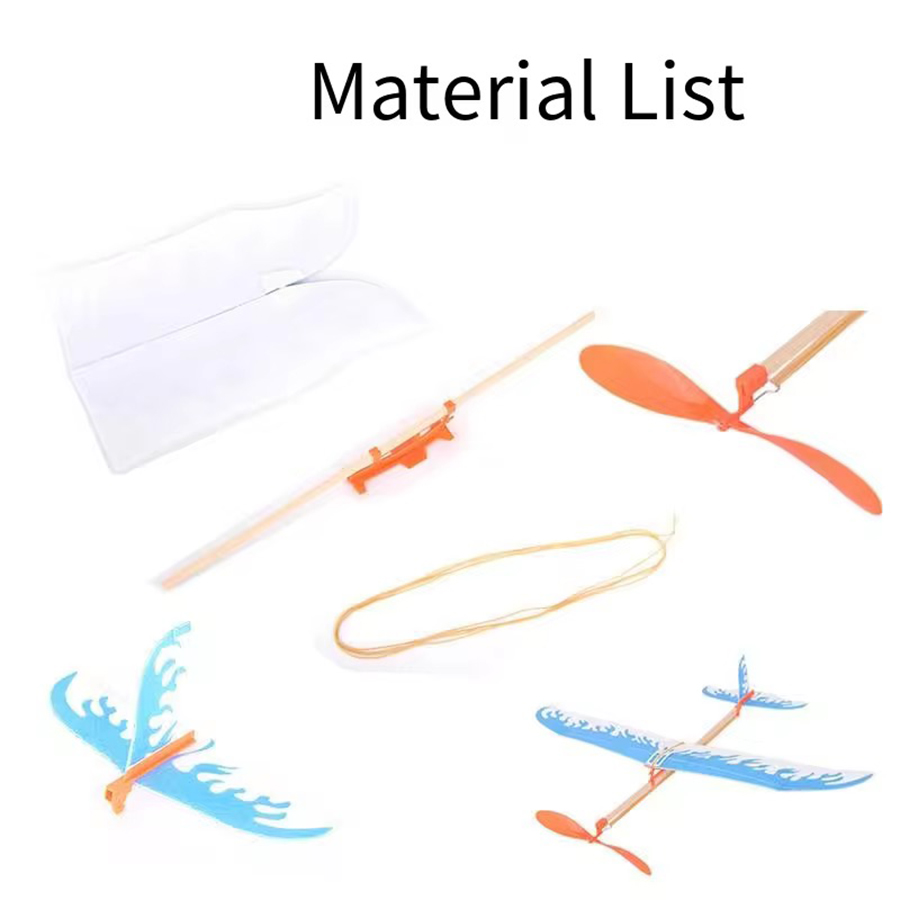 DIY Rubber Band Airplanes Powe - Kids Outdoor Play recension och pris