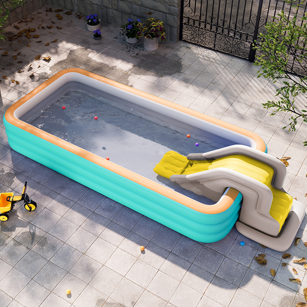 Inflatable Water Slide Compact - Kids Outdoor Climbing recension och pris