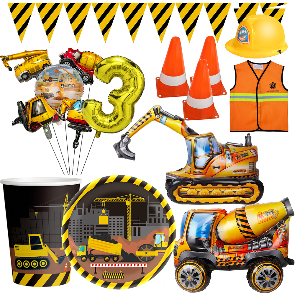 Excavator Vehicle Gold Black D - Kids Outdoor Excavator recension och pris