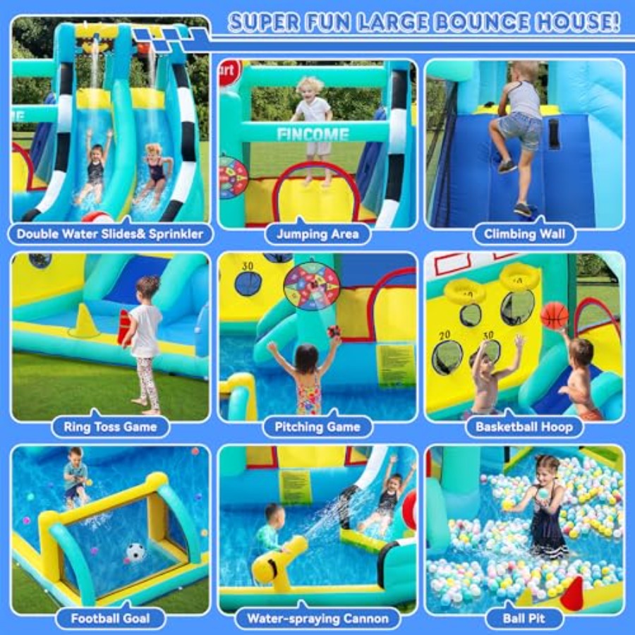 Outdoor indoor inflatable boun - Kids Outdoor Climbing recension och pris