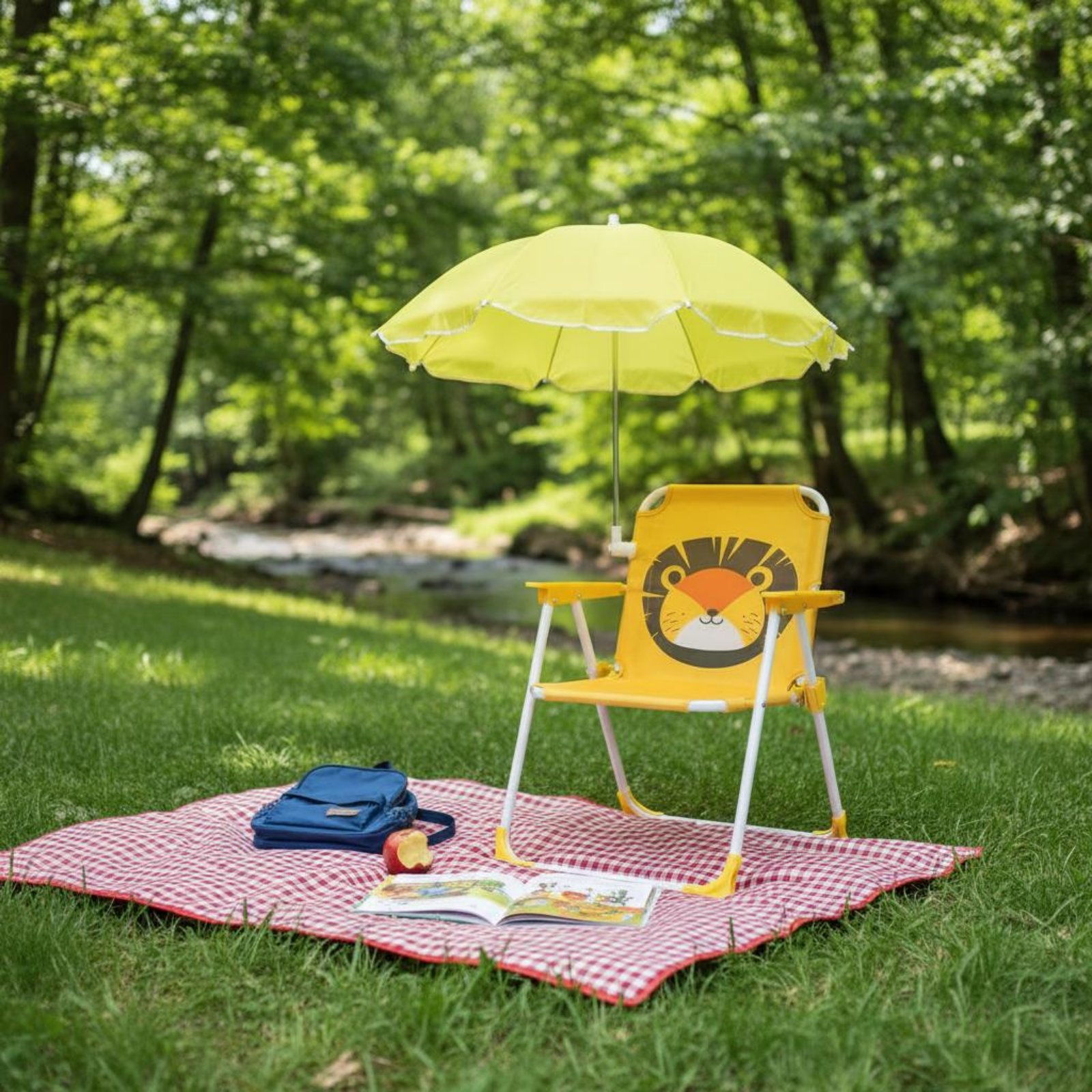 Outdoor Children'S Beach Chair - Kids Outdoor Lounge Chair With Umbrella recension och pris