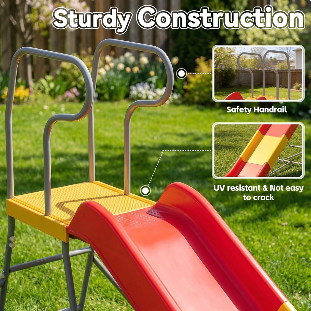 Outdoor Slide or Kids, 6.4T Ba - Kids Outdoor Lawn Equipment recension och pris