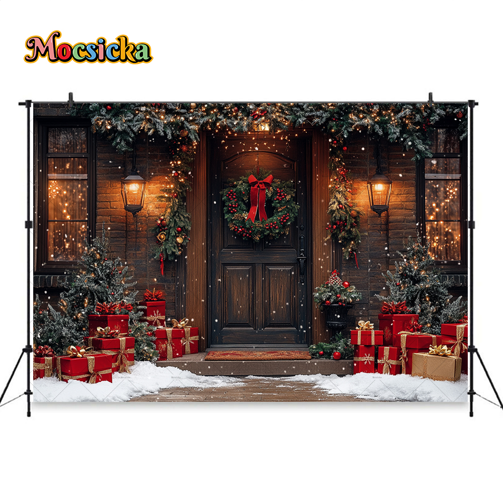 Brown Wooden Door Background F - Kids Outdoor Xmas Gifts recension och pris