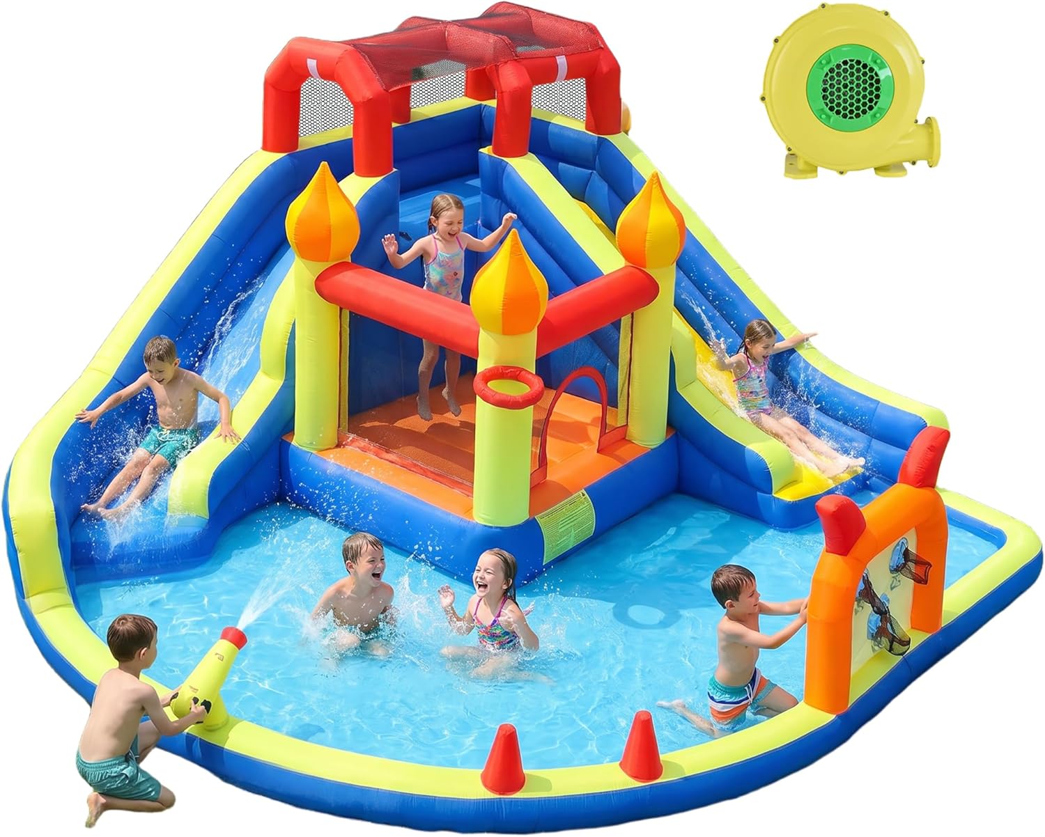Kids Jumping Castle with Two L - Kids Outdoor Fun recension och pris