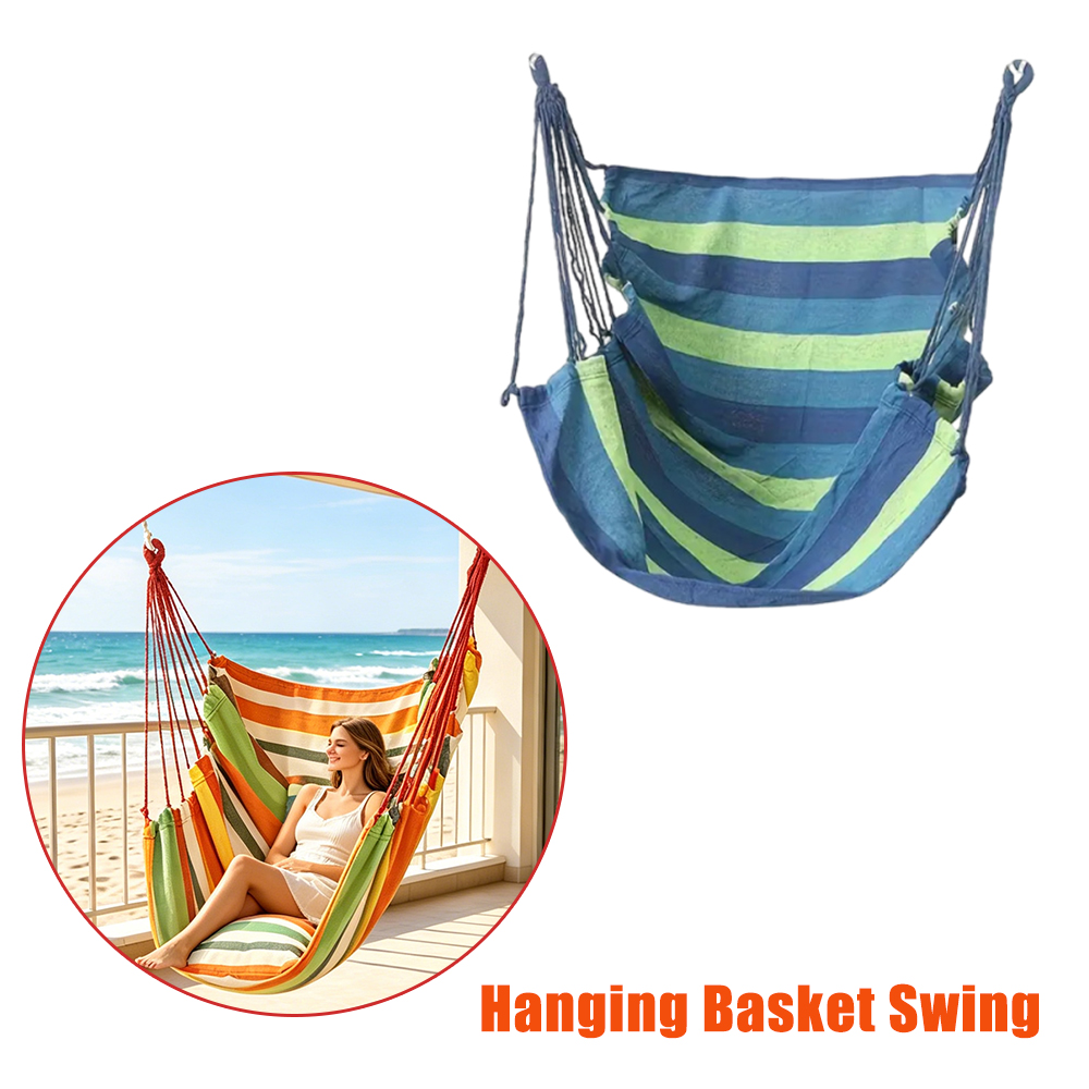 Hanging Basket Swing Chair Out - Kids Outdoor Hammock Chair recension och pris