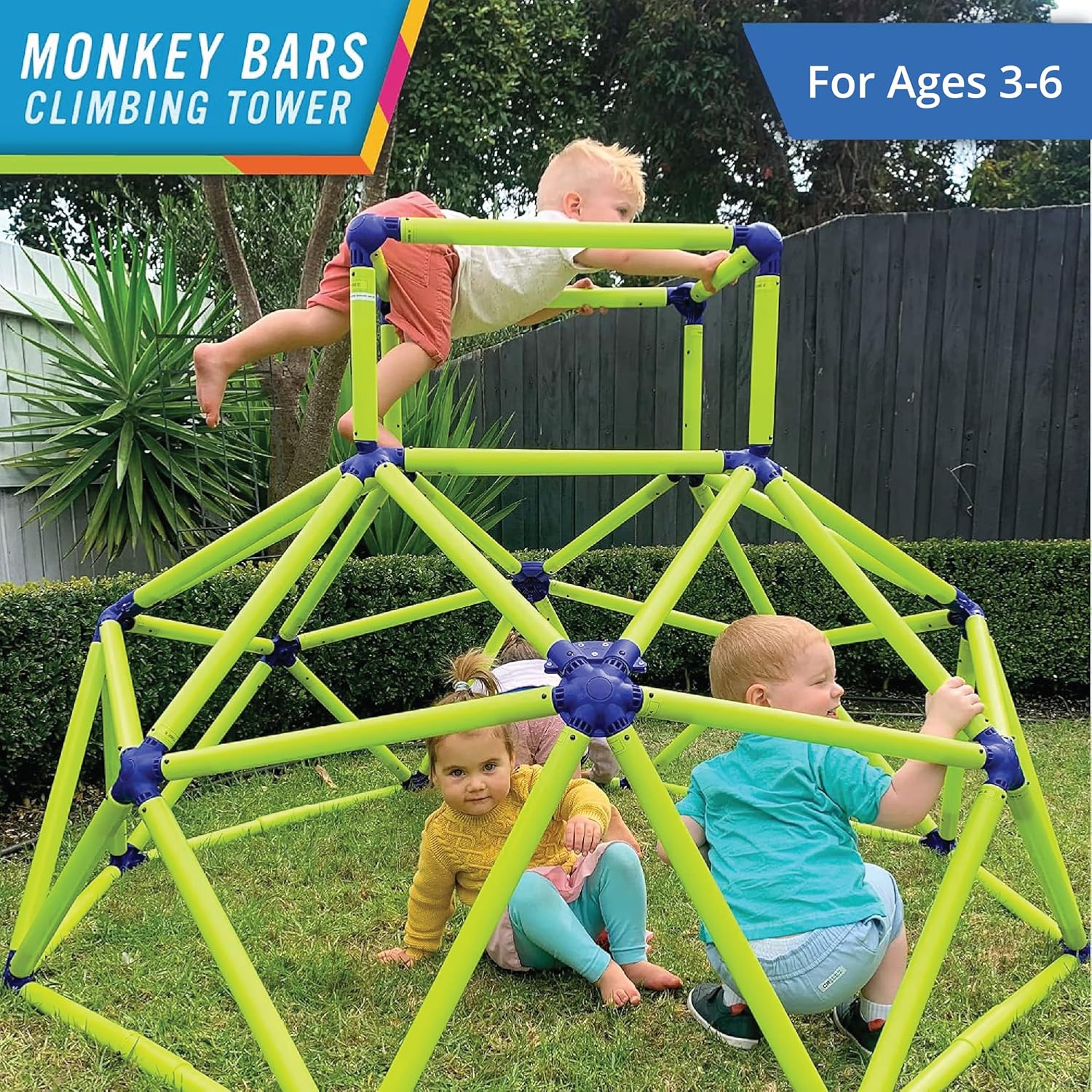 Eezy Peezy Climber with Top -  - Kids Outdoor Dome Climber recension och pris