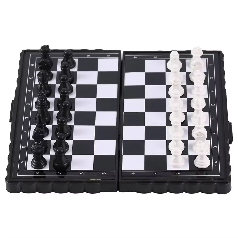 1Pc Mini Magnetic  Chess Set   - Outdoor Toys For Kids recension och pris