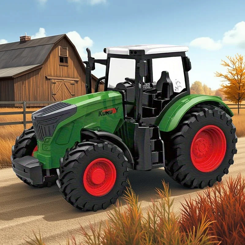 1:24 Inertial Farm Tractor wit - Kids Outdoor Fun recension och pris