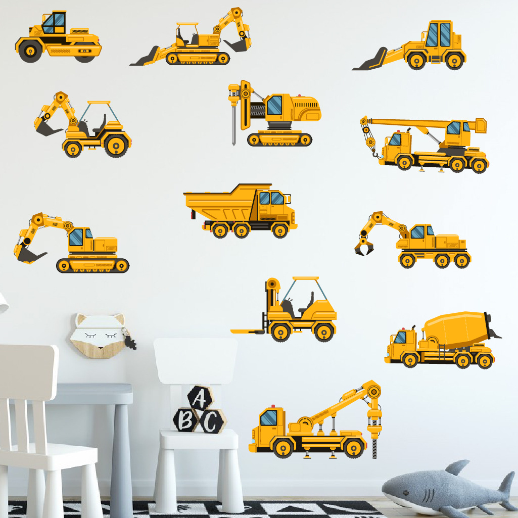 Cartoon Excavator Engineering  - Kids Outdoor Excavator recension och pris