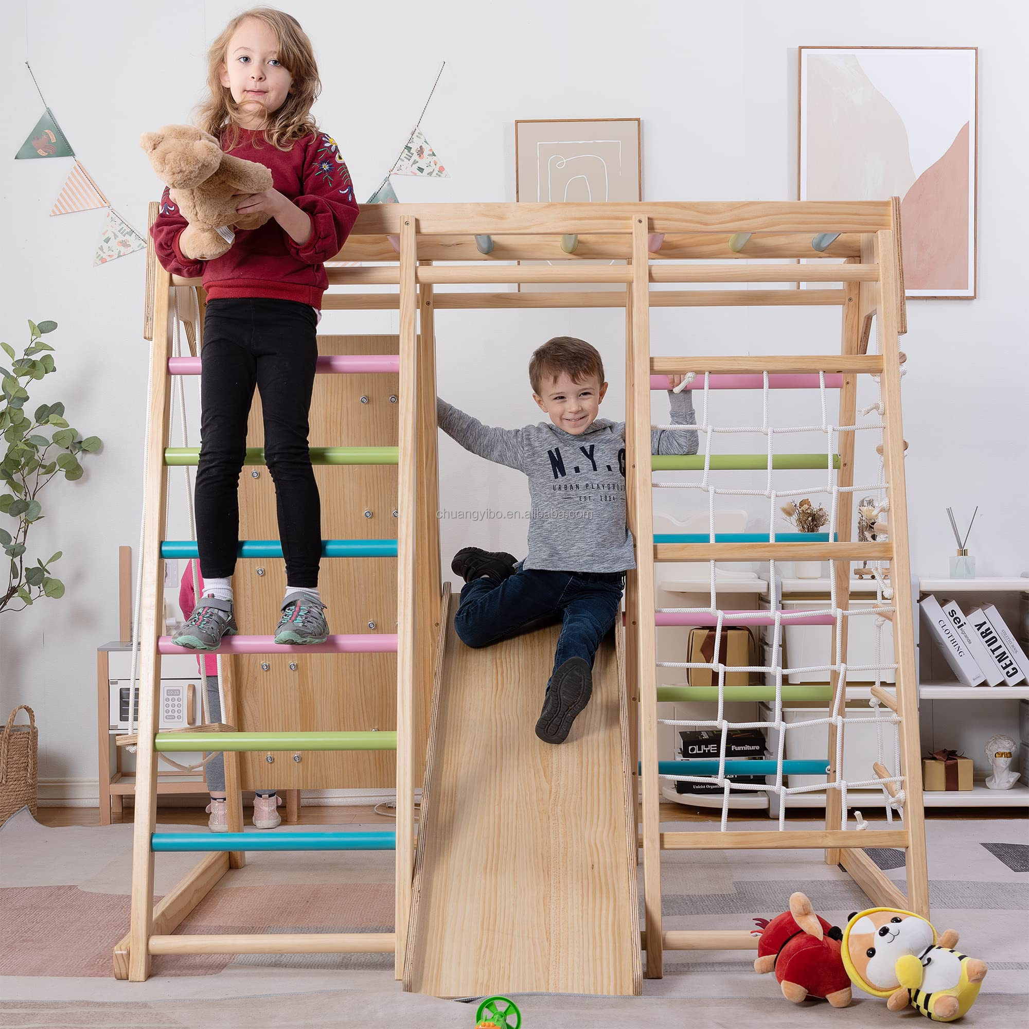 Climbing Walls Amusement Park  - Kids Outdoor Climbing recension och pris