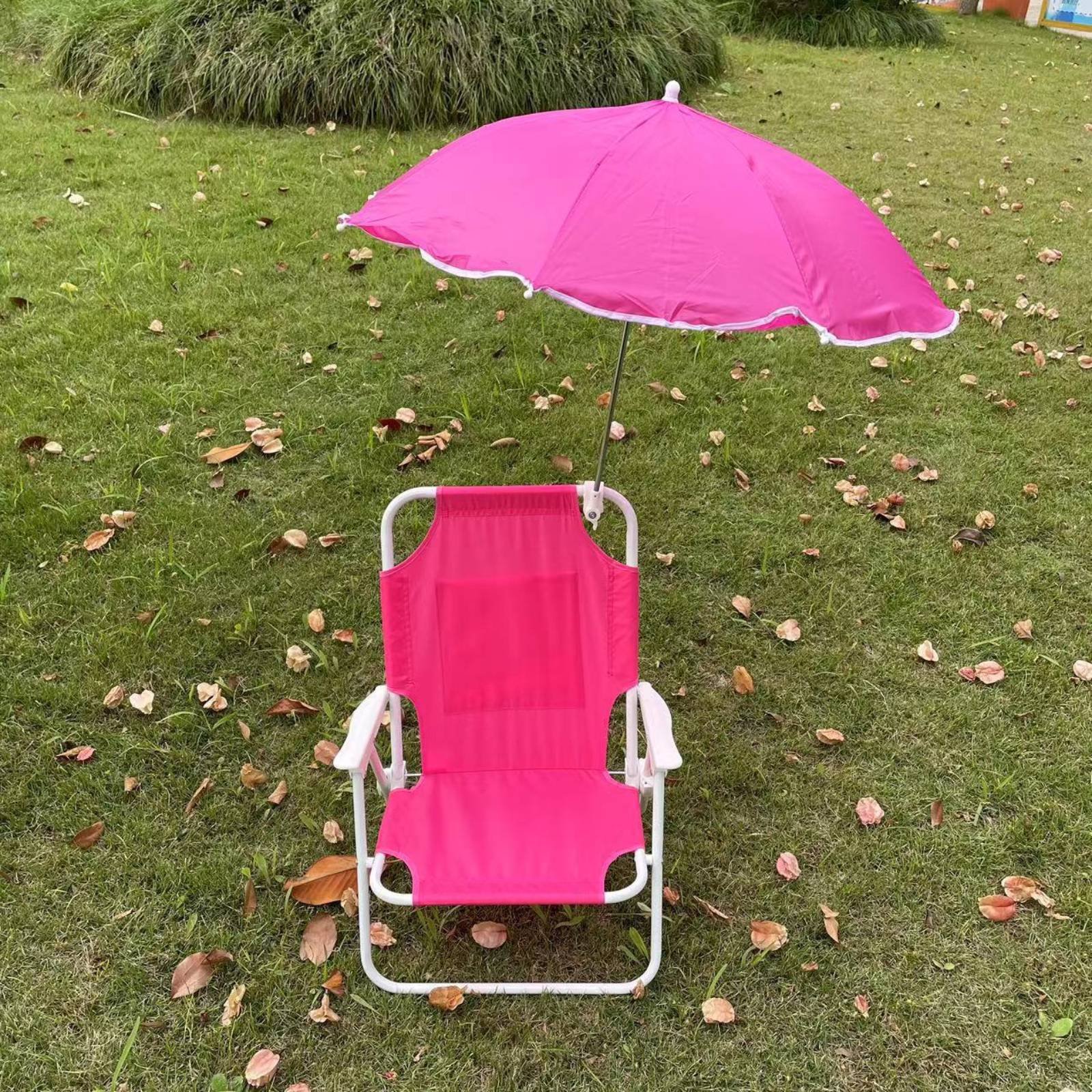 Kids Foldable Beach Chair With - Kids Outdoor Lounge Chair With Umbrella recension och pris