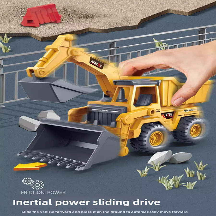 1pcs Excavator Truck Model Toy - Kids Outdoor Excavator recension och pris
