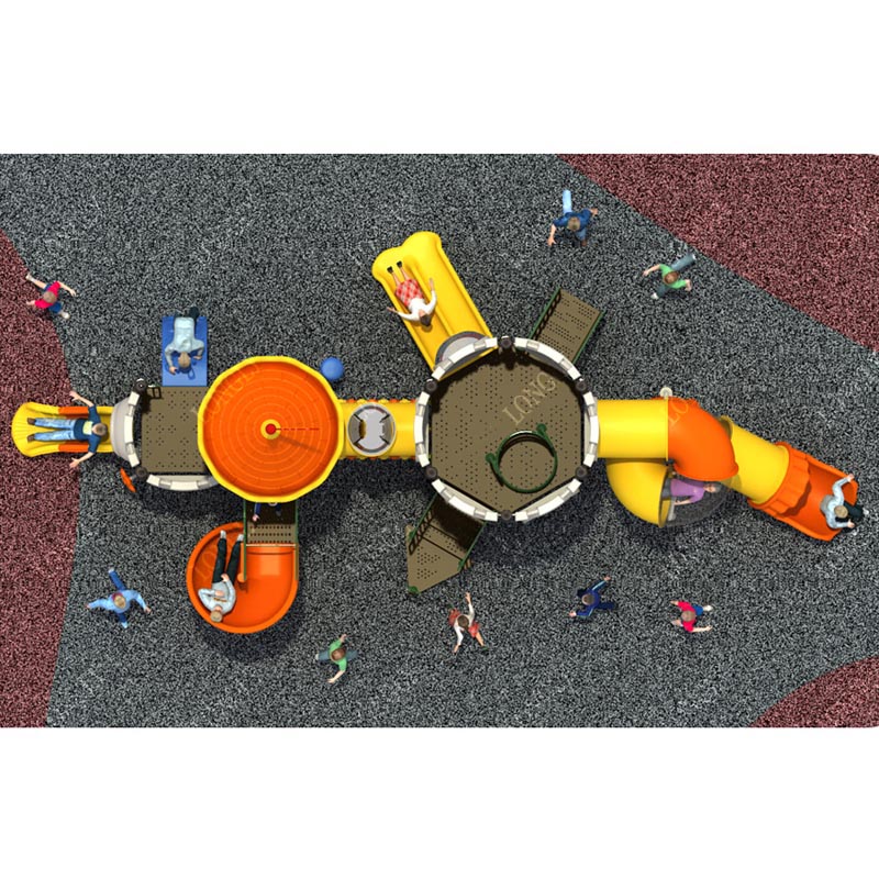 Castle Style Kids Slide for Ou - Kids Outdoor Area recension och pris