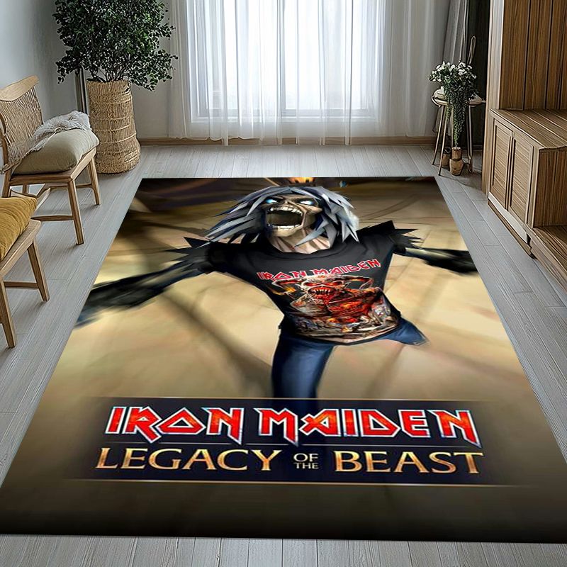 Retro I-Iron Maiden Metal Band - Kids Outdoor Area recension och pris