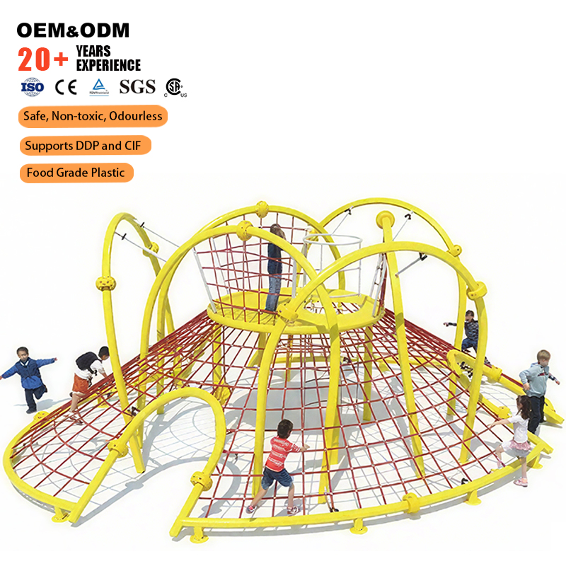 Wholesale Custom Outdoor Playg - Kids Outdoor Dome Climber recension och pris