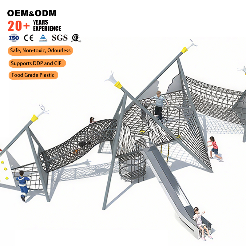 Wholesale Custom Outdoor Playg - Kids Outdoor Dome Climber recension och pris