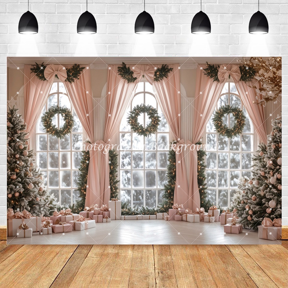 Christmas Backdrop Xmas Tree G - Kids Outdoor Xmas Gifts recension och pris