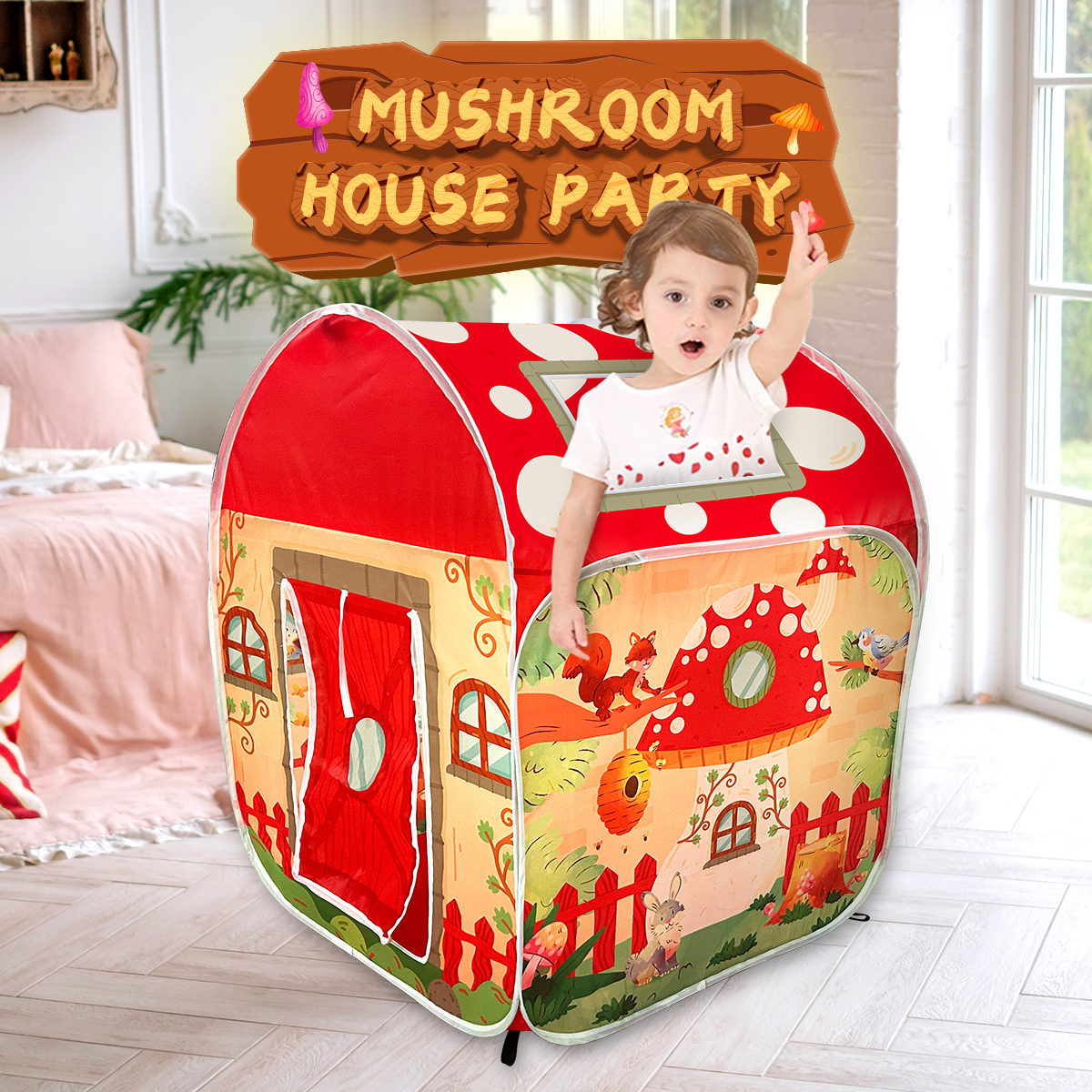 Children's Tents Baby Playgrou - Kids Outdoor Hut recension och pris