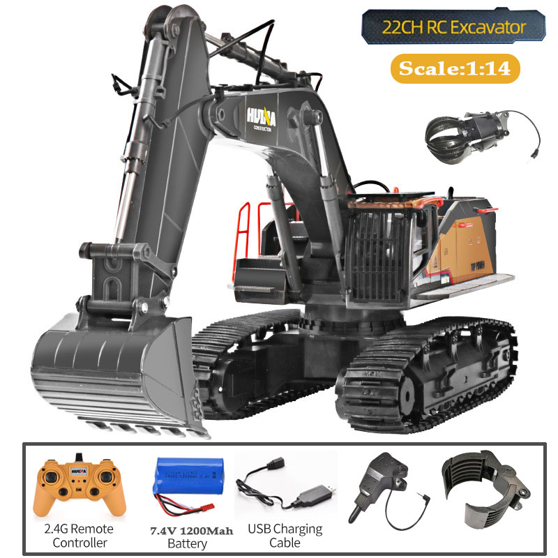 HUINA 1592 Alloy Excavator Tru - Kids Outdoor Excavator recension och pris