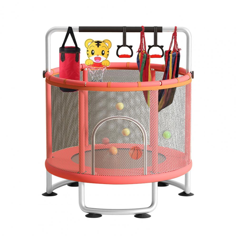 Kids Trampoline, Adjustable Ba - Kids Outdoor Basketball Hoop recension och pris