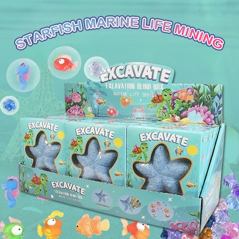 Starfish Marine Life Gemstone  - Kids Outdoor Excavator recension och pris