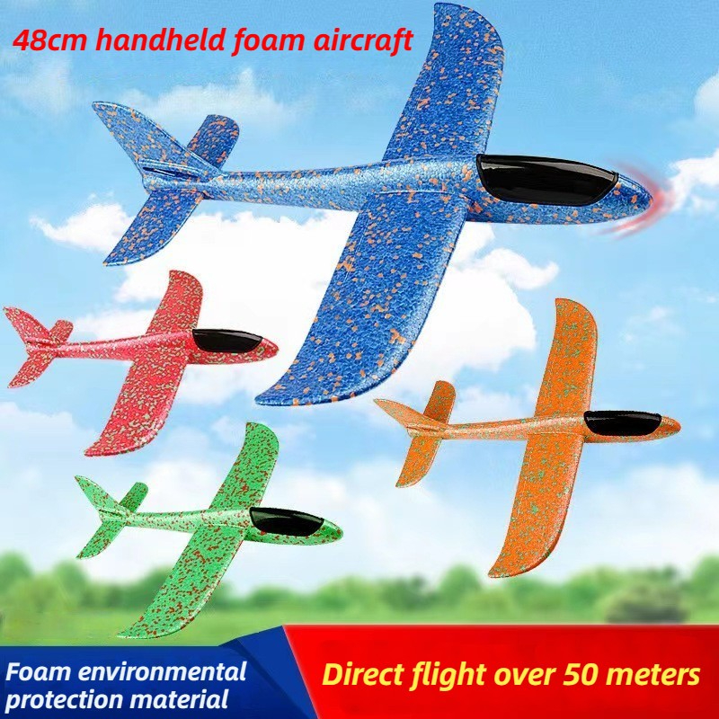 48cm Large Foam Airplane Child - Outdoor Toys For Kids recension och pris