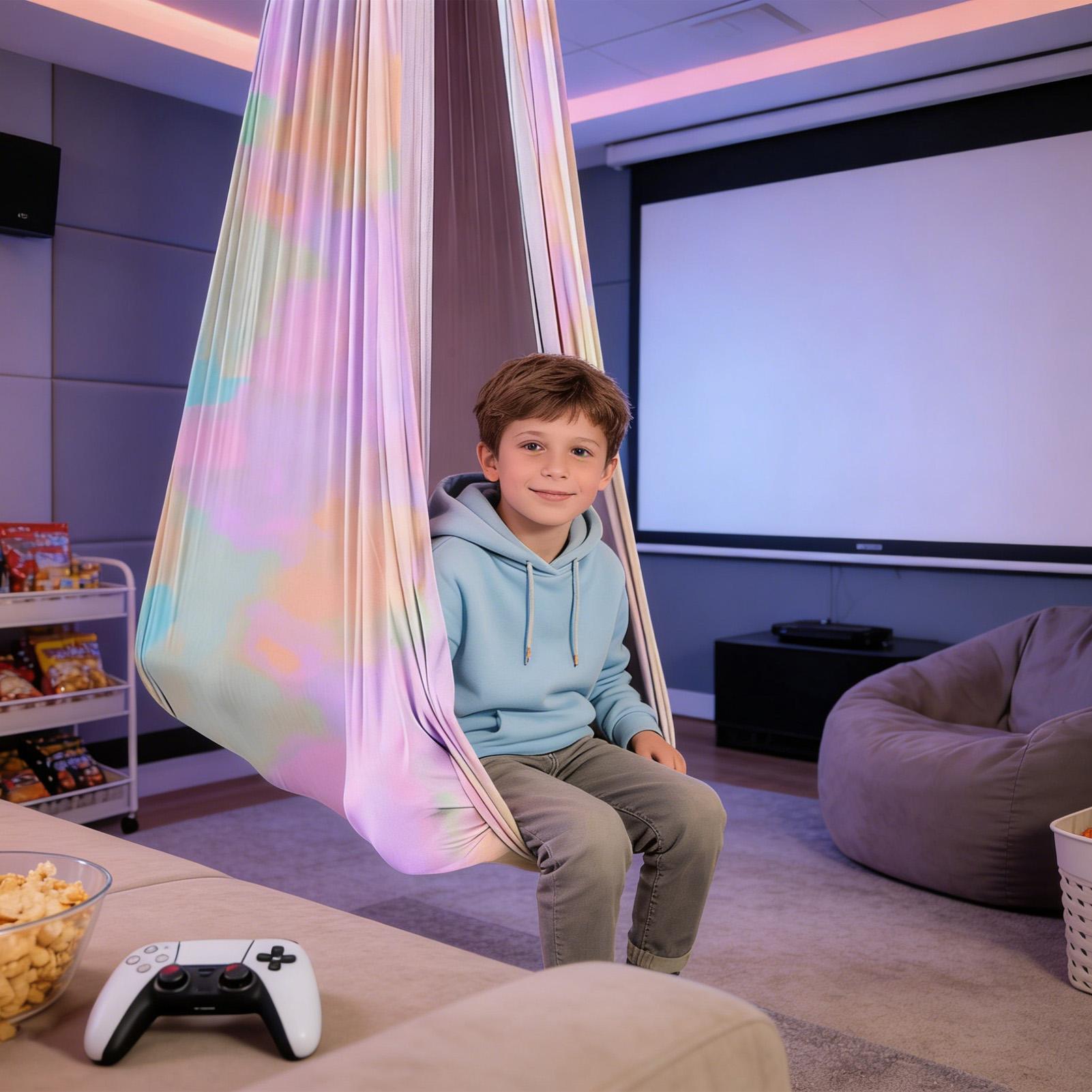 Kids Swing Strong Load-Bearing - Kids Outdoor Hammock Chair recension och pris