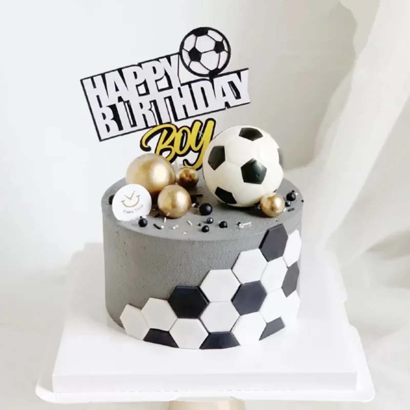 Football Cake Decorations Socc - Kids Outdoor Merry Go Round recension och pris