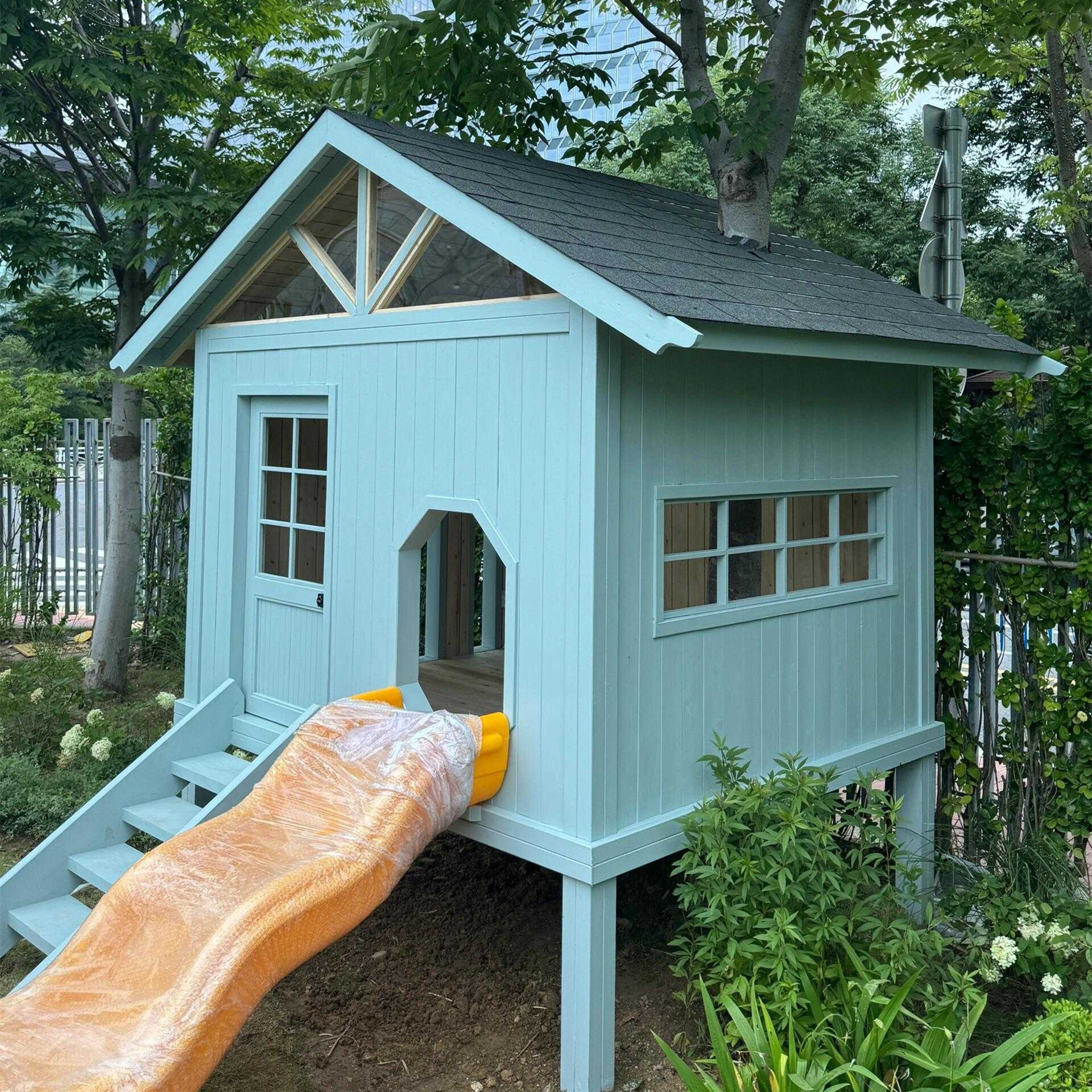 Kindergarten Playhouse Outdoor - Children'S Outdoor recension och pris