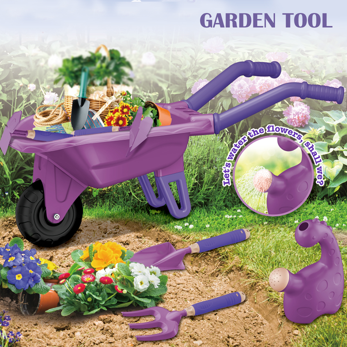 Gardening Tool Set Toys for ki - Kids Outdoor Outfit recension och pris
