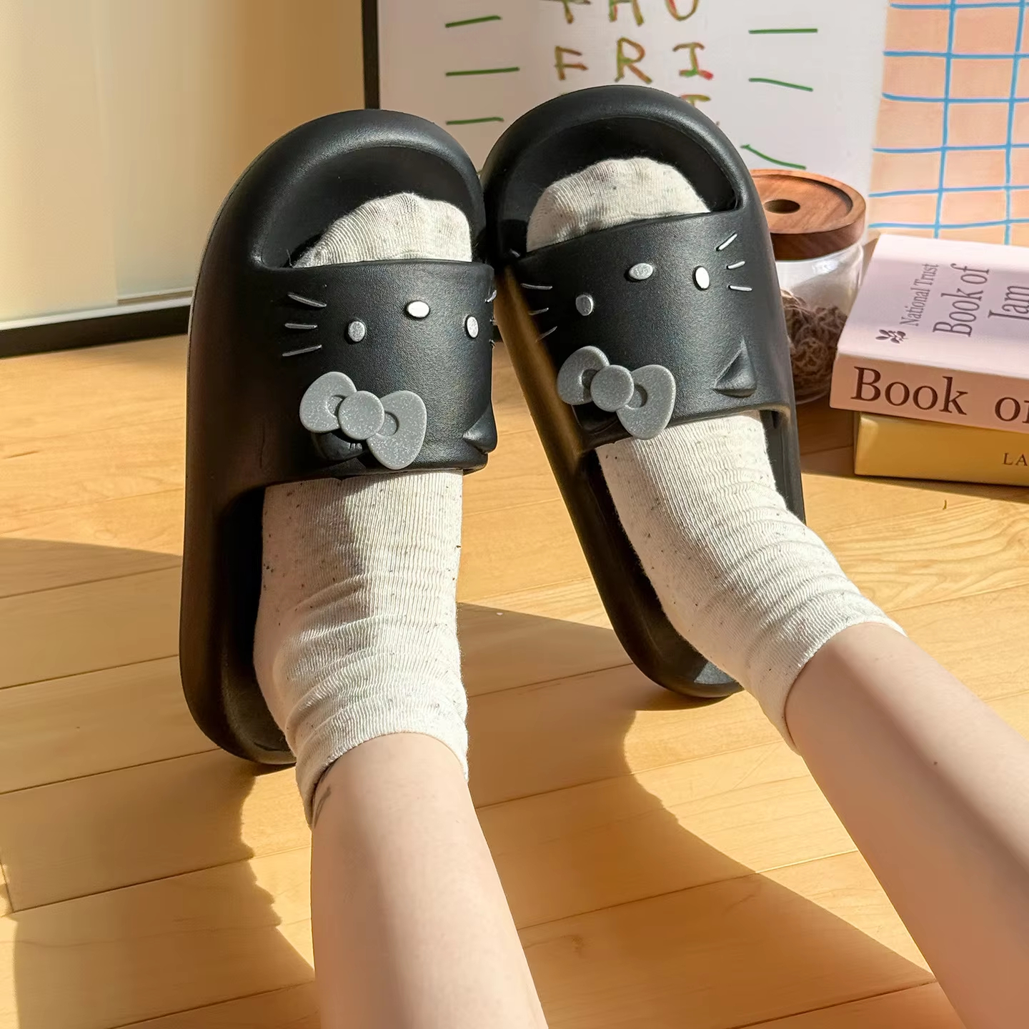 Women Hello Kitty Bow Slide Sa - Kids Outdoor Climbing recension och pris