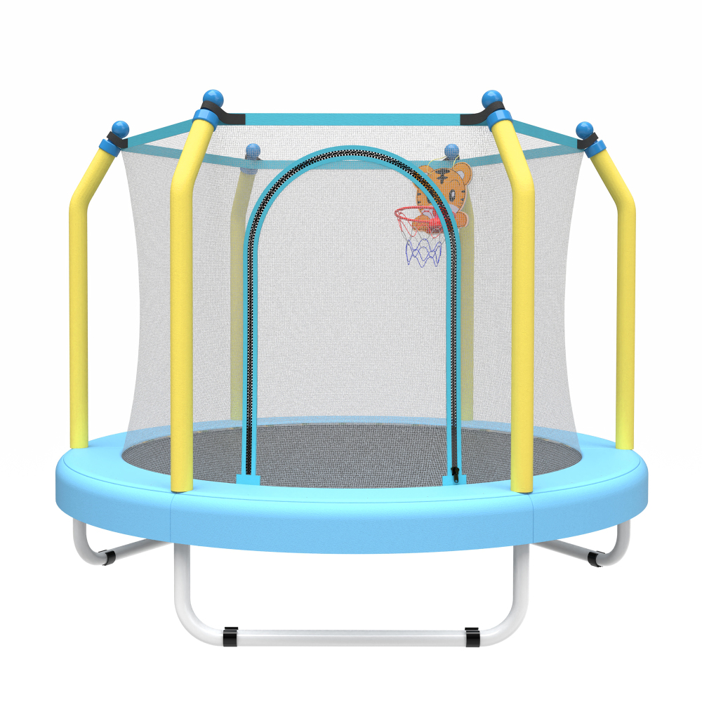 Ye 55-inch Trampoline for Kids - Kids Outdoor Basketball Hoop recension och pris