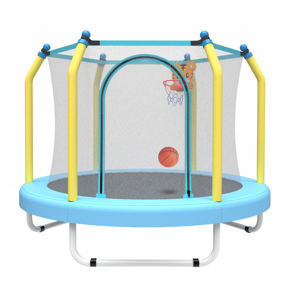 Ye 55-inch Trampoline for Kids - Kids Outdoor Basketball Hoop recension och pris