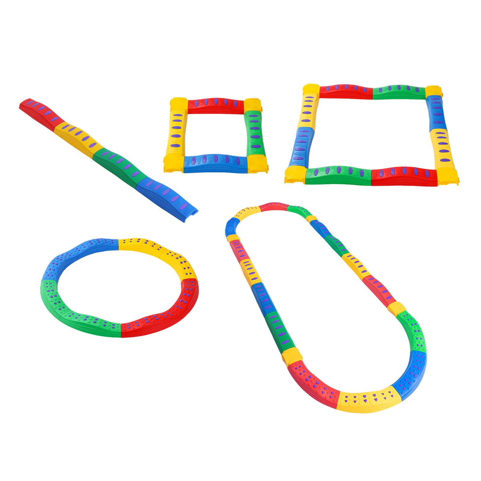 Obstacle Course for Kids Indoo - Kids Outdoor Balance Beam recension och pris