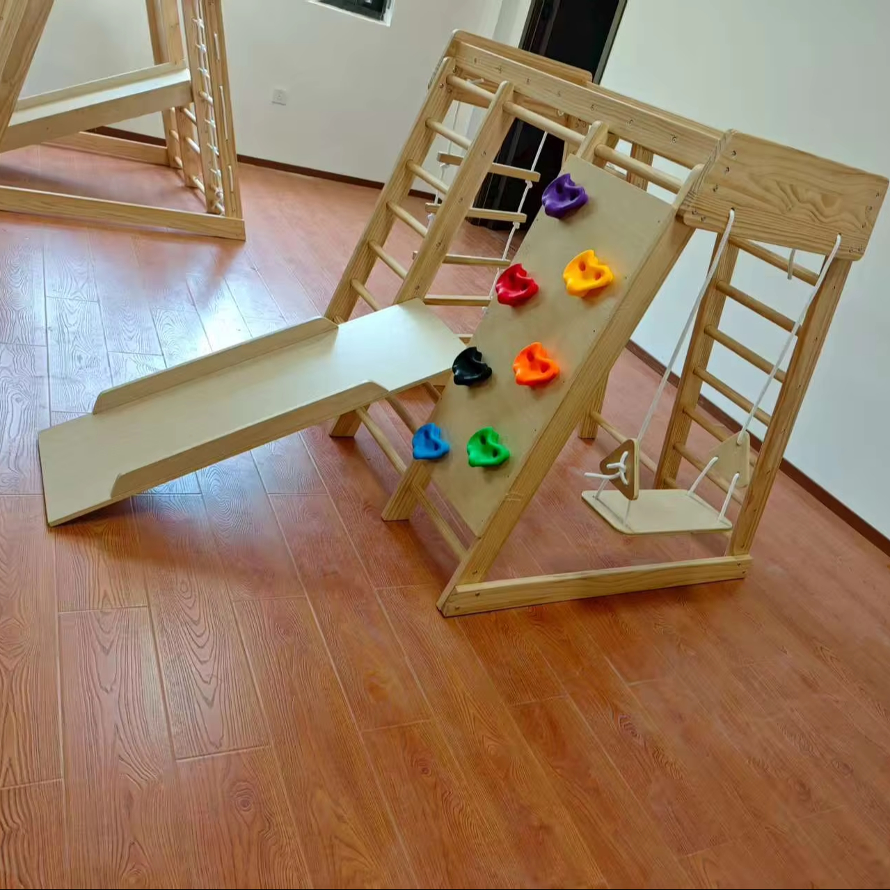 Wooden Kids Climbing Frame Lad - Kids Outdoor Climbing recension och pris