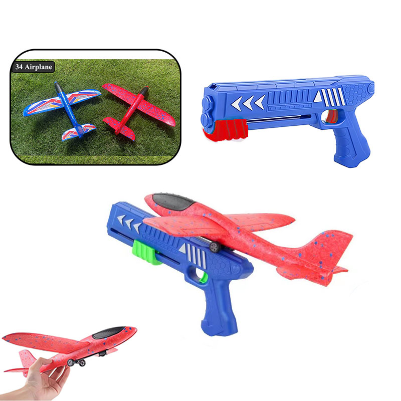 Kids 24/34cm Foam Plane Launch - Kids Outdoor Xmas Gifts recension och pris