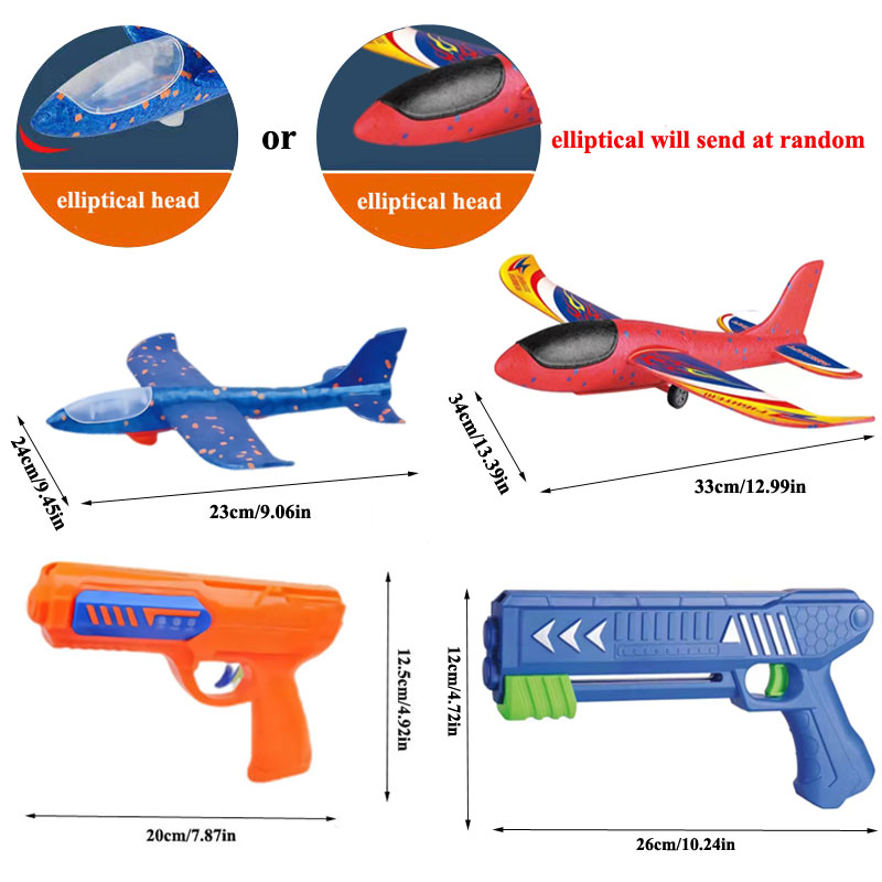 Kids 24/34cm Foam Plane Launch - Kids Outdoor Xmas Gifts recension och pris