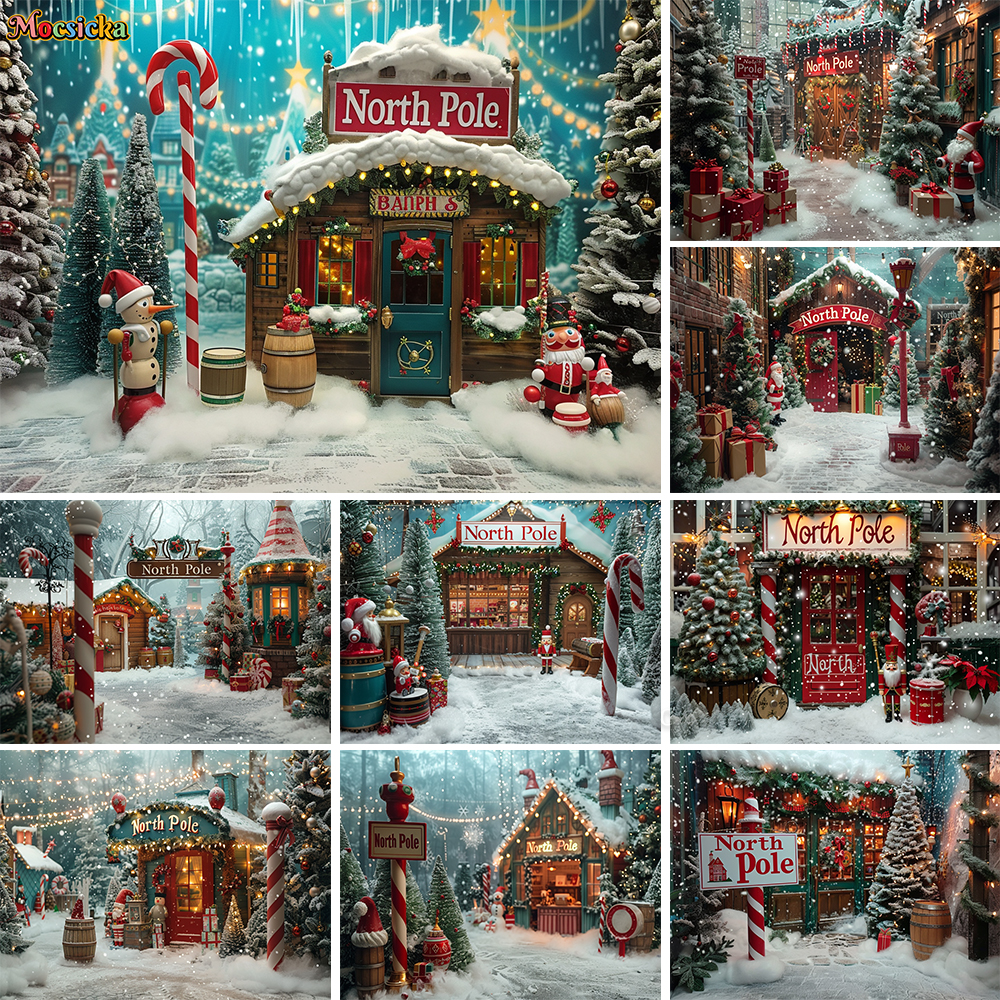 Christmas Photography Backgrou - Kids Outdoor Xmas Gifts recension och pris