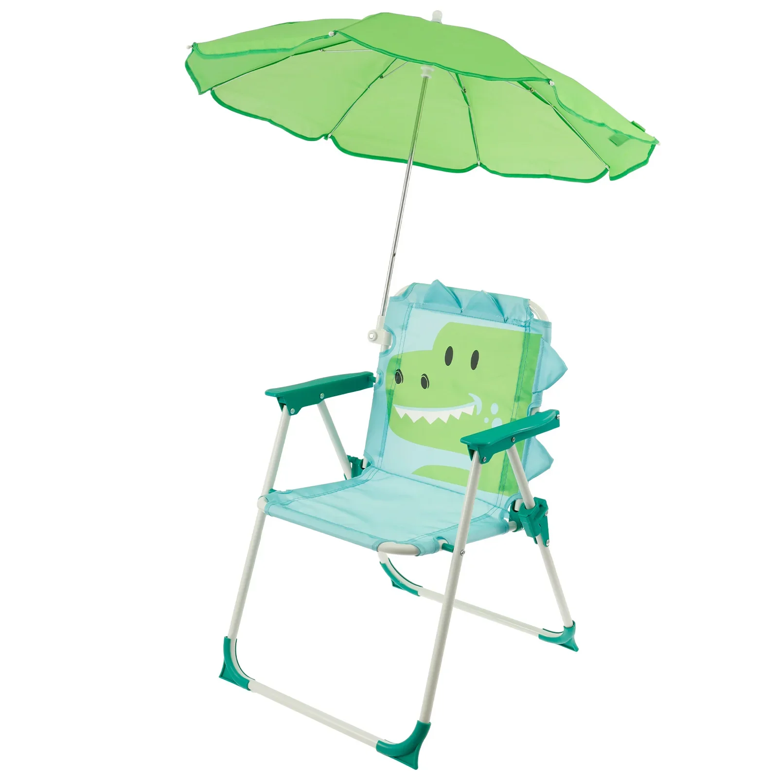 Kids Folding Beach Chair With  - Kids Outdoor Lounge Chair With Umbrella recension och pris