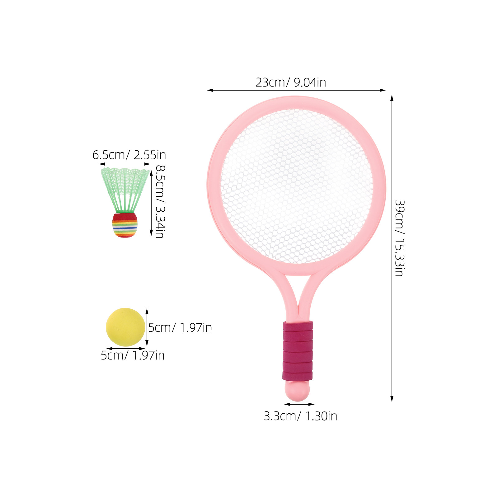 Portable Kids Badminton Racket - Kids Outdoor Lawn Equipment recension och pris