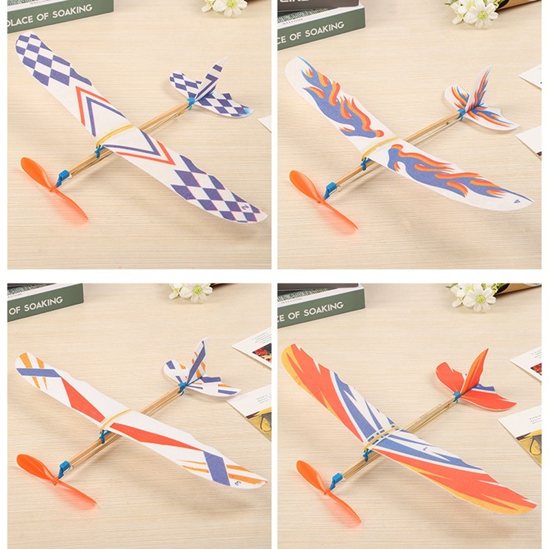 10PCS Airplane Model Rubber Ba - Kids Outdoor Fun recension och pris