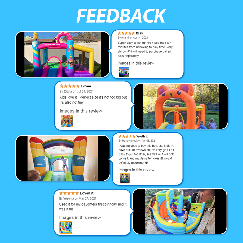 Custom Outdoor Inflatable Boun - Kids Outdoor Play recension och pris