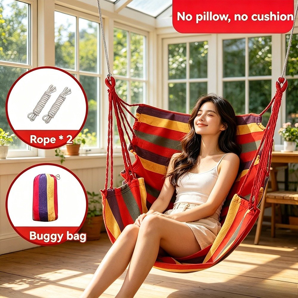 Hanging Chair Outdoor Hanging  - Kids Outdoor Hammock recension och pris