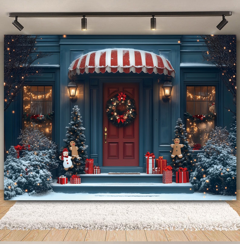 Christmas Backdrop for Photogr - Kids Outdoor Xmas Gifts recension och pris