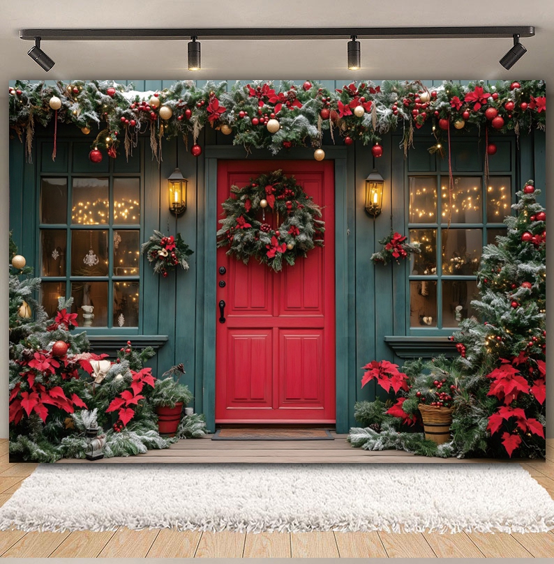 Christmas Backdrop for Photogr - Kids Outdoor Xmas Gifts recension och pris