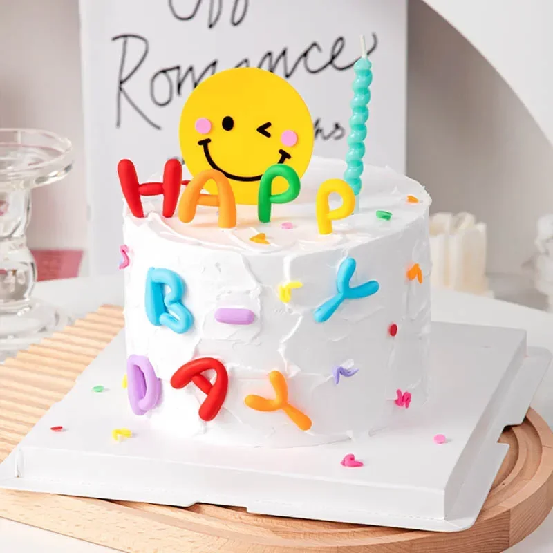1 Set Happy Birthday Cake Topp - Kids Outdoor Merry Go Round recension och pris
